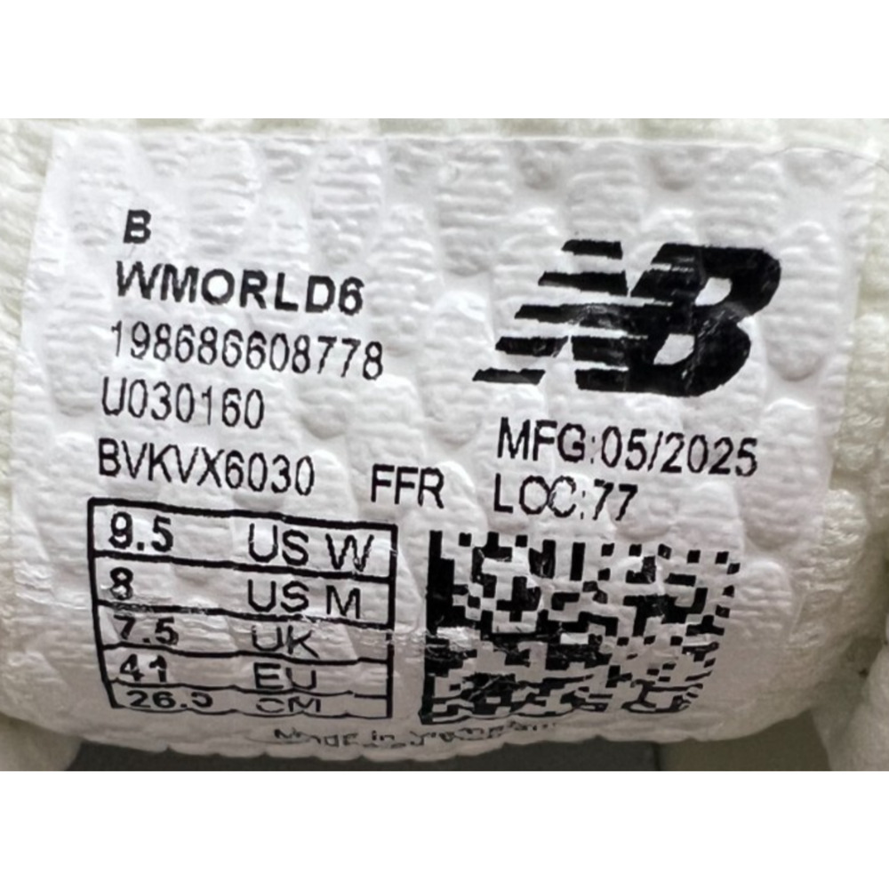 New Balance Fresh Foam X More v6 WMORLD6 Size M8/ W9.5 New - Picture 3 of 16